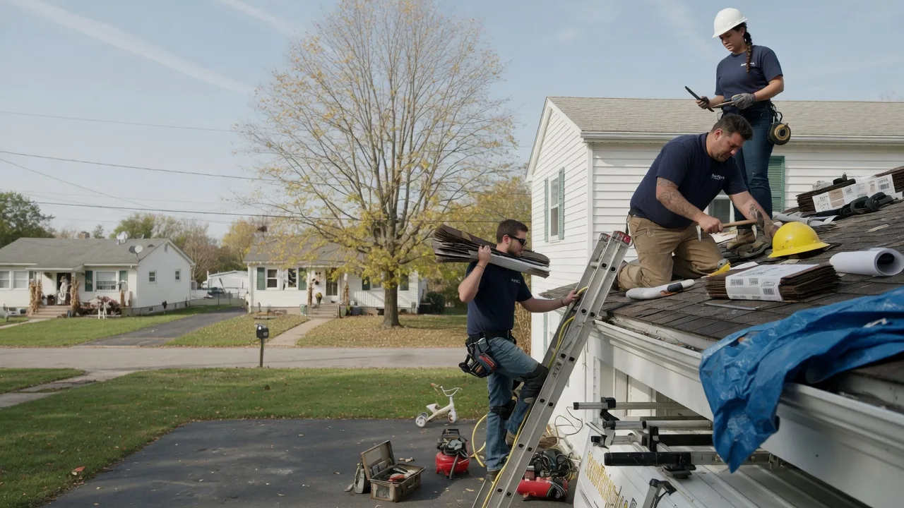 Local Roofing Contractors in Milan, IL near me